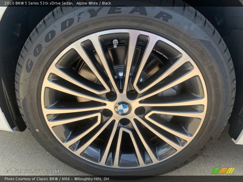 Alpine White / Black 2020 BMW 5 Series 530i xDrive Sedan