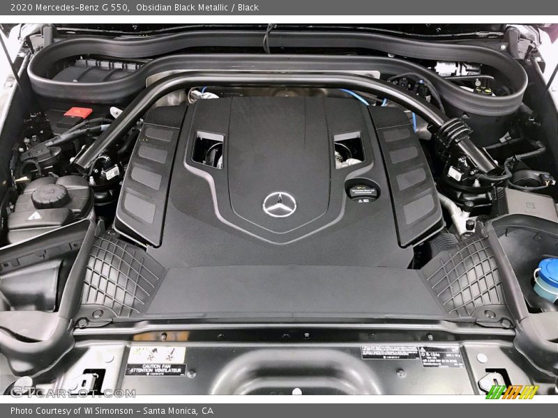  2020 G 550 Engine - 4.0 Liter DI biturbo DOHC 32-Valve VVT V8