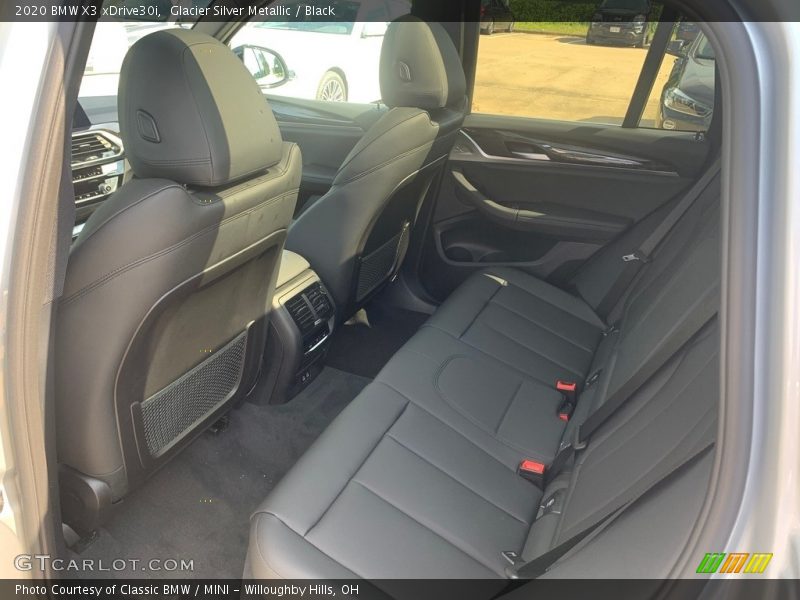 Glacier Silver Metallic / Black 2020 BMW X3 xDrive30i