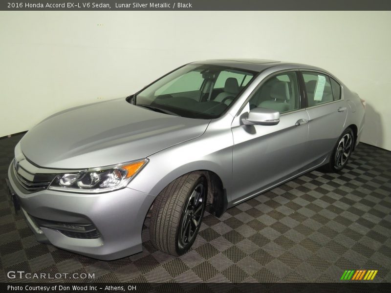 Lunar Silver Metallic / Black 2016 Honda Accord EX-L V6 Sedan