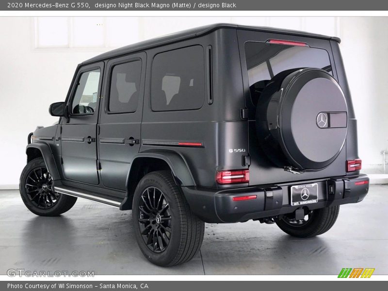 designo Night Black Magno (Matte) / designo Black 2020 Mercedes-Benz G 550