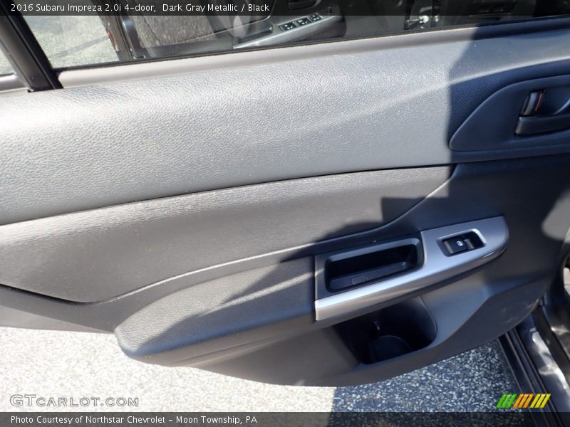 Dark Gray Metallic / Black 2016 Subaru Impreza 2.0i 4-door
