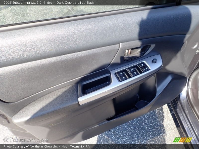 Dark Gray Metallic / Black 2016 Subaru Impreza 2.0i 4-door
