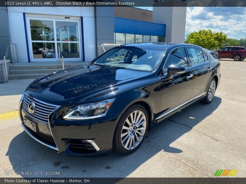 Front 3/4 View of 2013 LS 460 L AWD