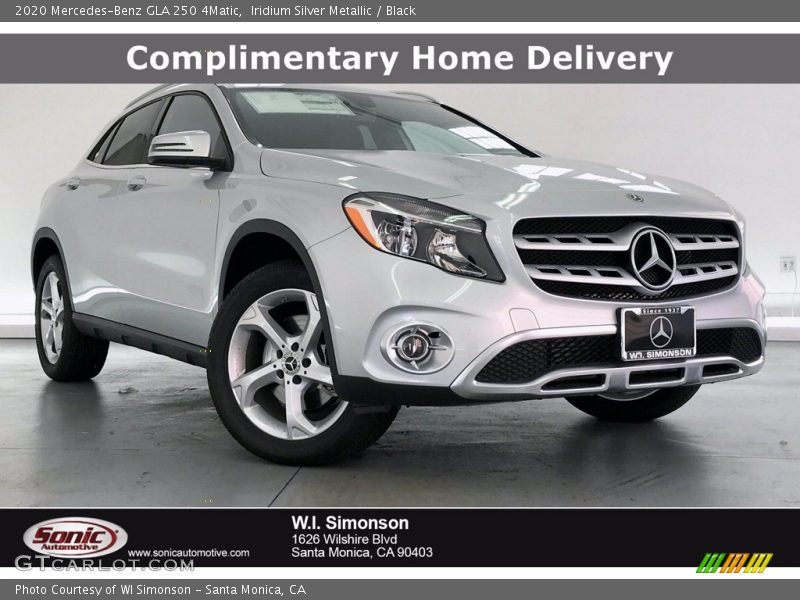 Iridium Silver Metallic / Black 2020 Mercedes-Benz GLA 250 4Matic