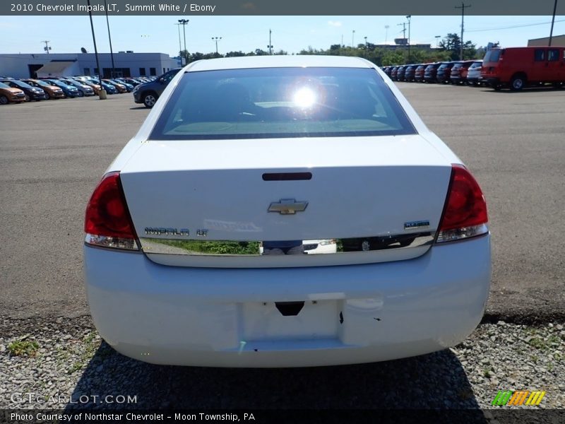 Summit White / Ebony 2010 Chevrolet Impala LT