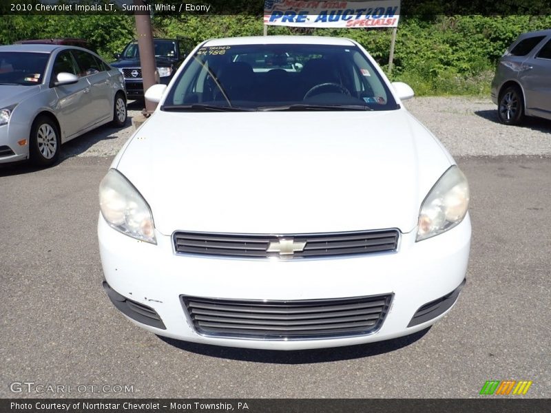 Summit White / Ebony 2010 Chevrolet Impala LT