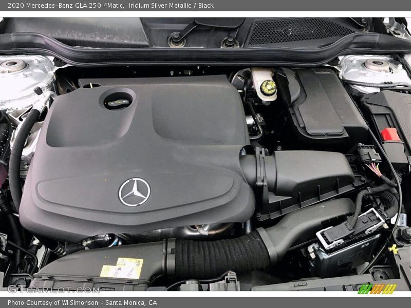 Iridium Silver Metallic / Black 2020 Mercedes-Benz GLA 250 4Matic