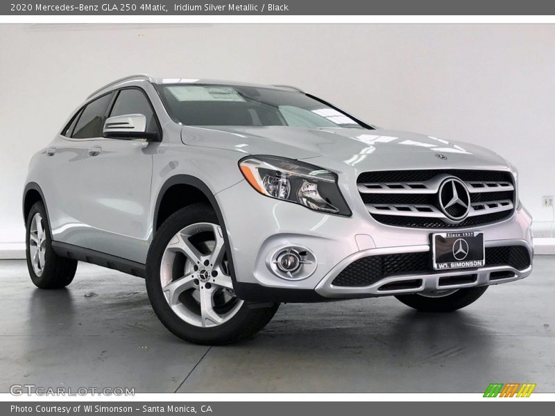 Iridium Silver Metallic / Black 2020 Mercedes-Benz GLA 250 4Matic