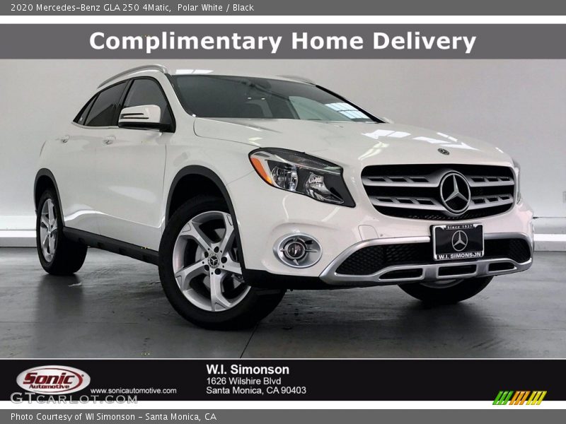 Polar White / Black 2020 Mercedes-Benz GLA 250 4Matic