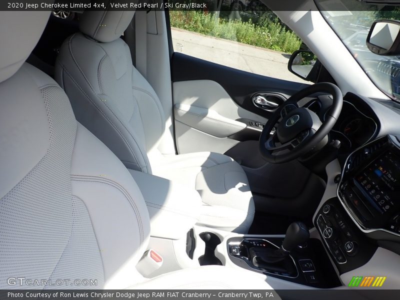 Velvet Red Pearl / Ski Gray/Black 2020 Jeep Cherokee Limited 4x4