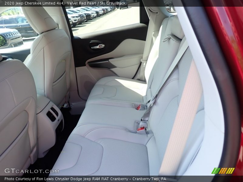 Velvet Red Pearl / Ski Gray/Black 2020 Jeep Cherokee Limited 4x4