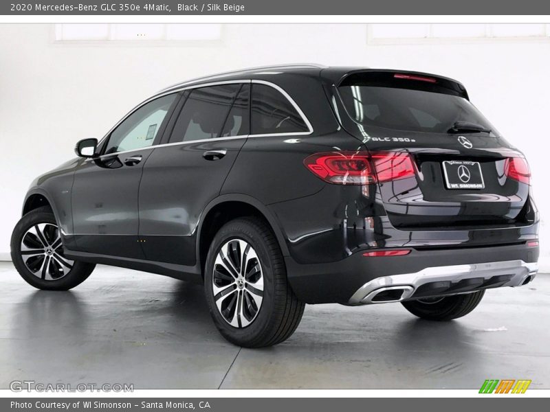Black / Silk Beige 2020 Mercedes-Benz GLC 350e 4Matic