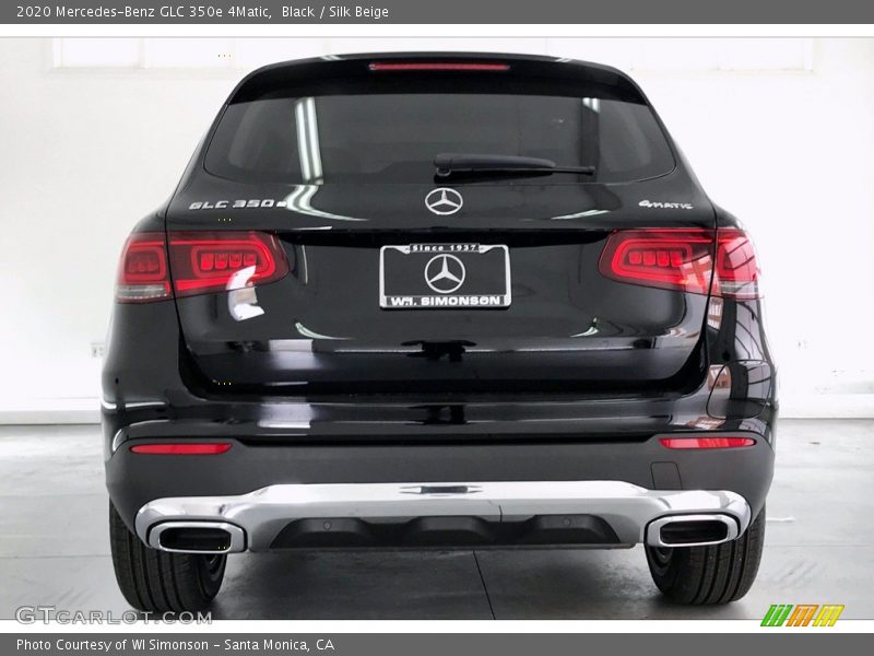 Black / Silk Beige 2020 Mercedes-Benz GLC 350e 4Matic