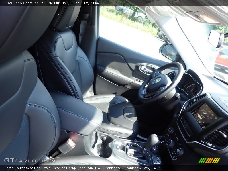 Sting-Gray / Black 2020 Jeep Cherokee Latitude Plus 4x4