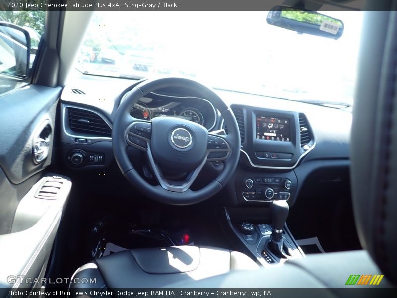 Sting-Gray / Black 2020 Jeep Cherokee Latitude Plus 4x4