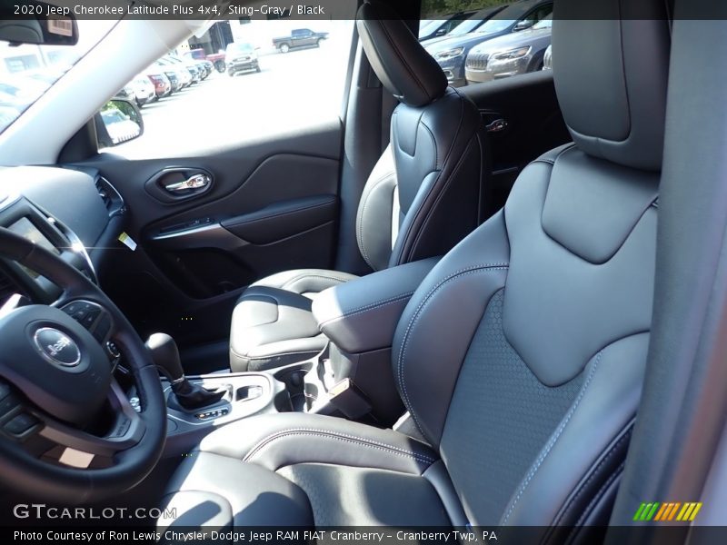 Sting-Gray / Black 2020 Jeep Cherokee Latitude Plus 4x4