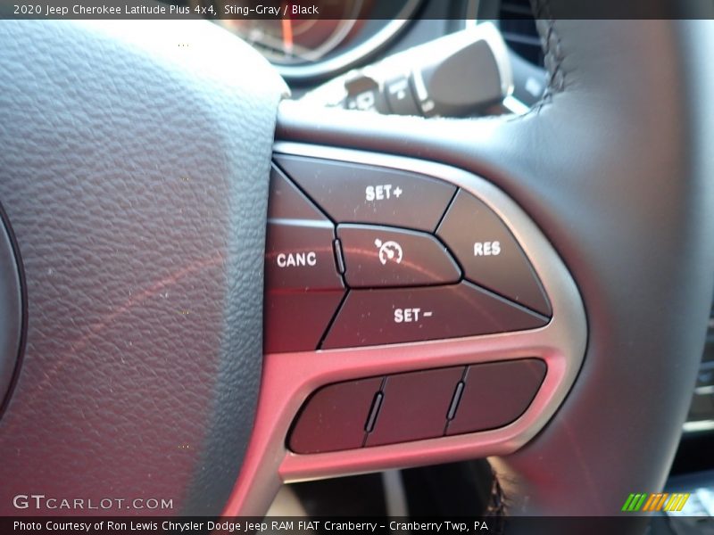Sting-Gray / Black 2020 Jeep Cherokee Latitude Plus 4x4
