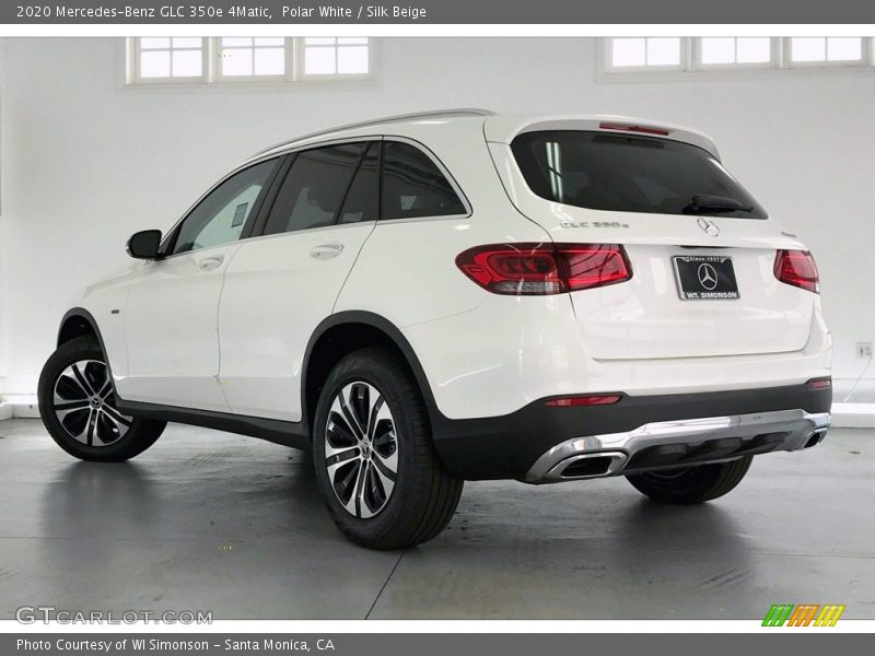 Polar White / Silk Beige 2020 Mercedes-Benz GLC 350e 4Matic