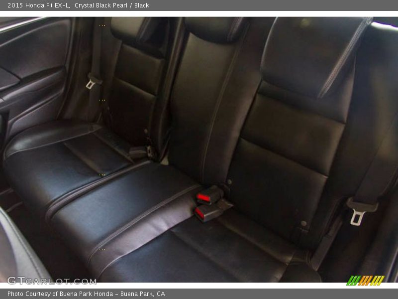 Crystal Black Pearl / Black 2015 Honda Fit EX-L