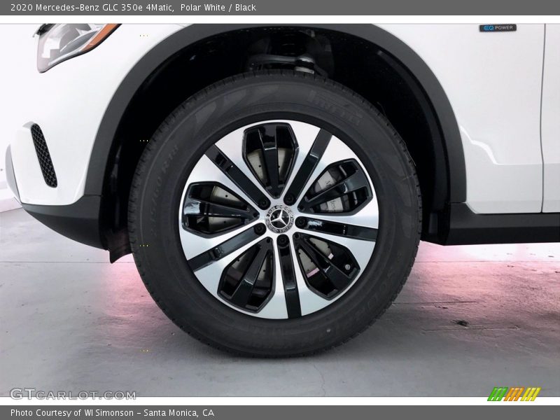 Polar White / Black 2020 Mercedes-Benz GLC 350e 4Matic