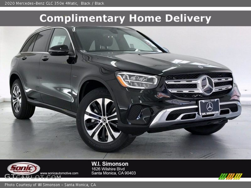 Black / Black 2020 Mercedes-Benz GLC 350e 4Matic