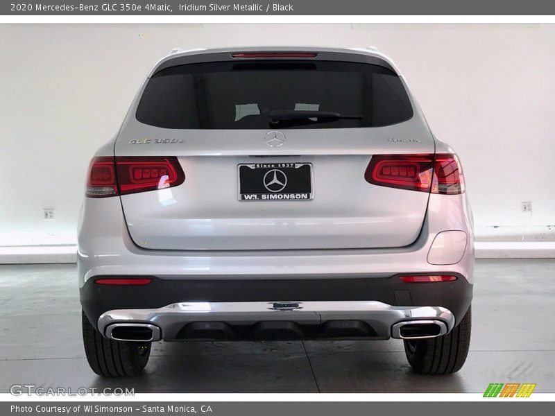 Iridium Silver Metallic / Black 2020 Mercedes-Benz GLC 350e 4Matic