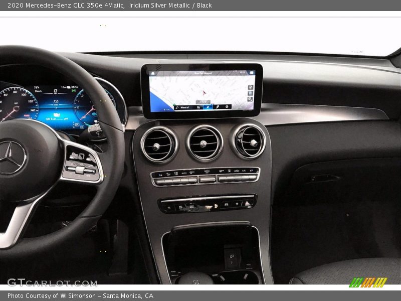 Iridium Silver Metallic / Black 2020 Mercedes-Benz GLC 350e 4Matic