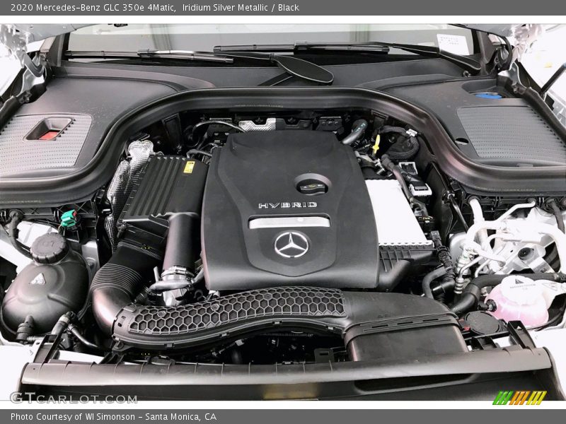 Iridium Silver Metallic / Black 2020 Mercedes-Benz GLC 350e 4Matic