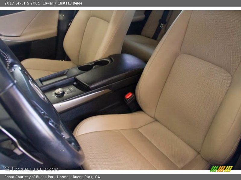 Caviar / Chateau Beige 2017 Lexus IS 200t