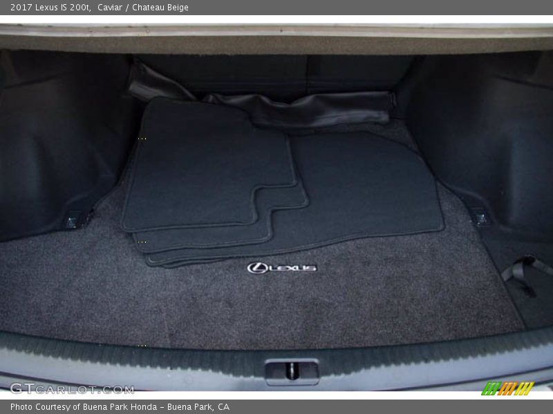 Caviar / Chateau Beige 2017 Lexus IS 200t