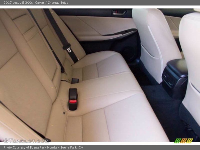 Caviar / Chateau Beige 2017 Lexus IS 200t