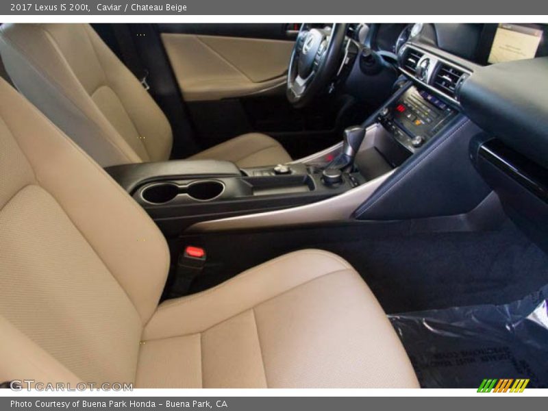 Caviar / Chateau Beige 2017 Lexus IS 200t