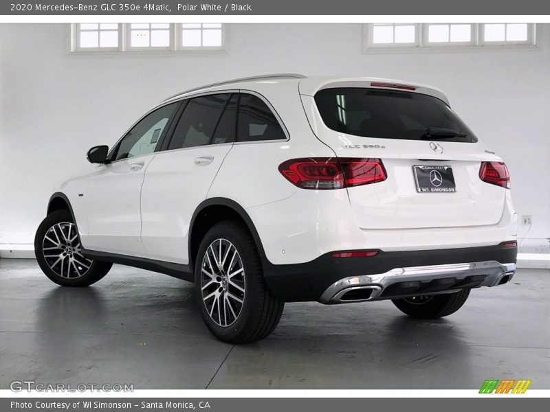 Polar White / Black 2020 Mercedes-Benz GLC 350e 4Matic