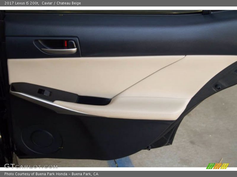 Caviar / Chateau Beige 2017 Lexus IS 200t