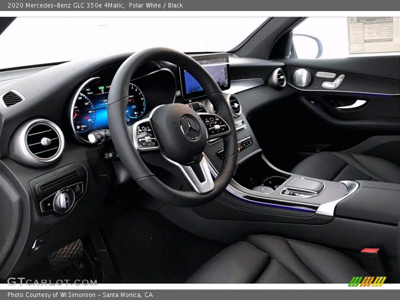 Polar White / Black 2020 Mercedes-Benz GLC 350e 4Matic
