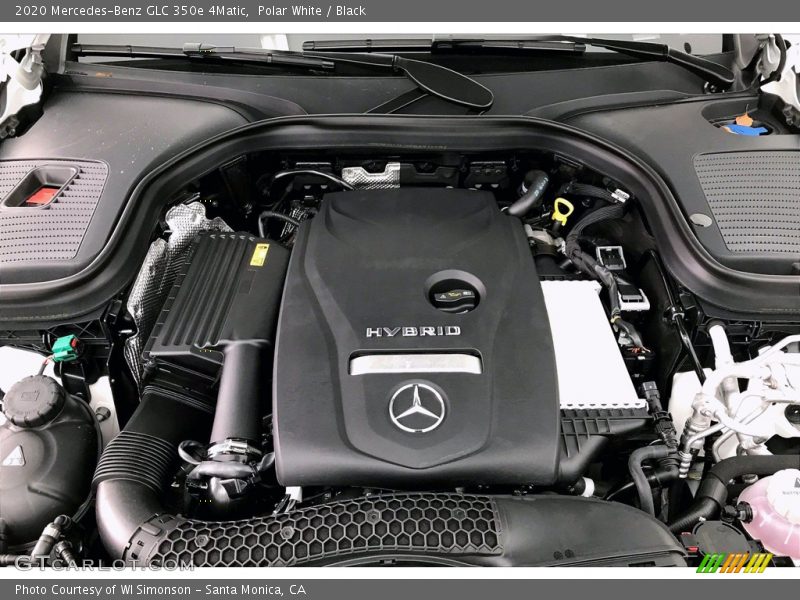 Polar White / Black 2020 Mercedes-Benz GLC 350e 4Matic