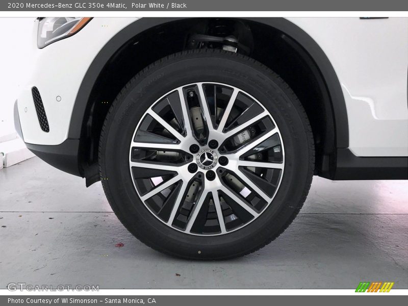 Polar White / Black 2020 Mercedes-Benz GLC 350e 4Matic