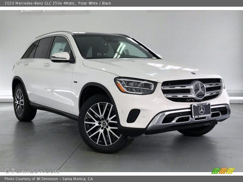 Polar White / Black 2020 Mercedes-Benz GLC 350e 4Matic