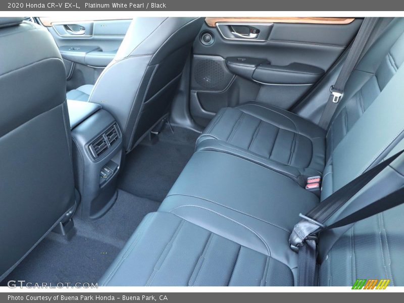 Platinum White Pearl / Black 2020 Honda CR-V EX-L