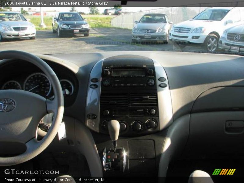 Blue Mirage Metallic / Stone Gray 2006 Toyota Sienna CE