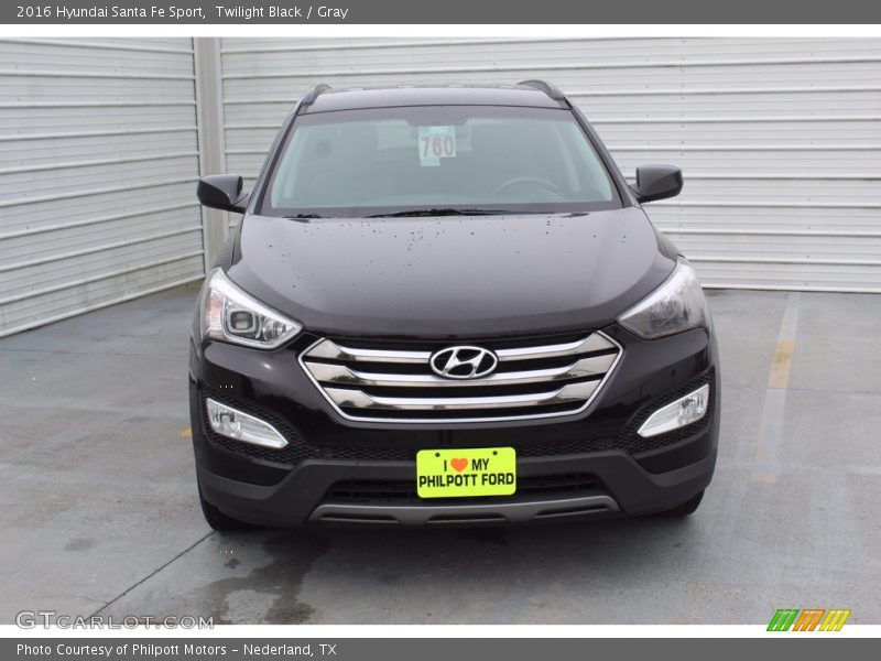 Twilight Black / Gray 2016 Hyundai Santa Fe Sport