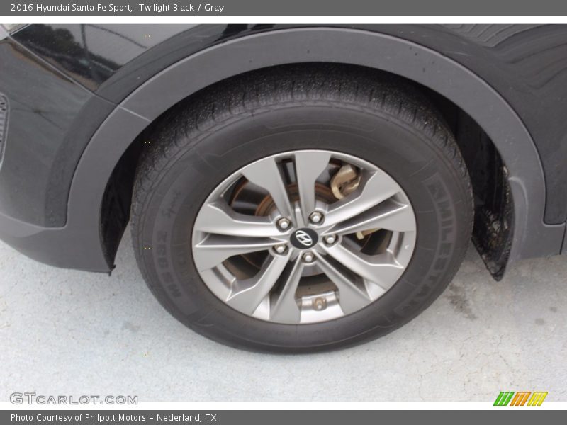 Twilight Black / Gray 2016 Hyundai Santa Fe Sport