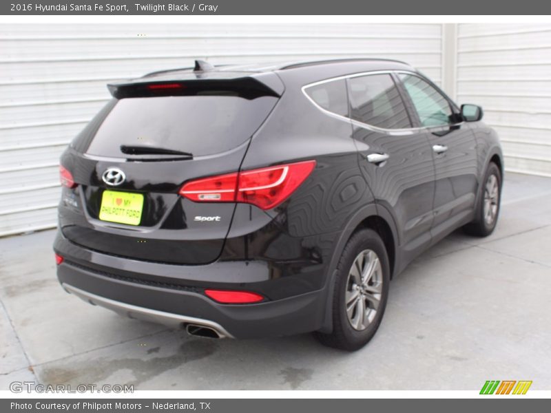 Twilight Black / Gray 2016 Hyundai Santa Fe Sport