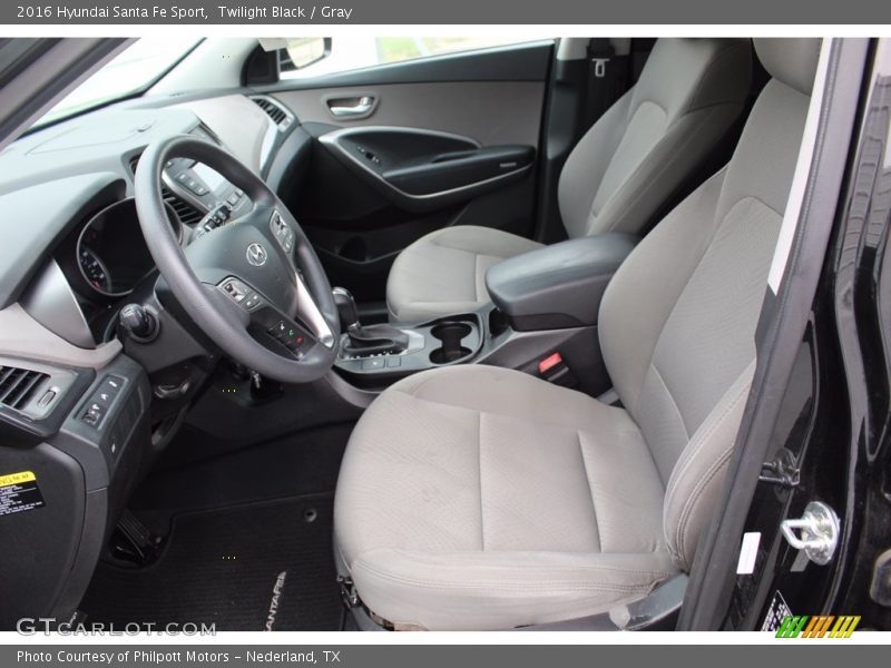 Twilight Black / Gray 2016 Hyundai Santa Fe Sport