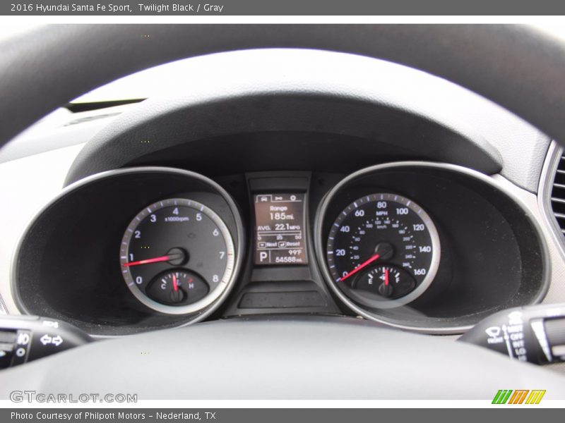 Twilight Black / Gray 2016 Hyundai Santa Fe Sport