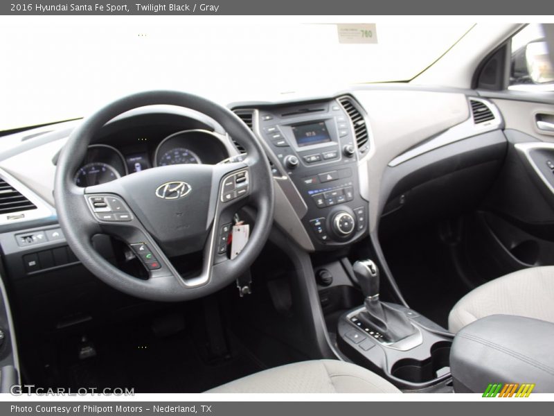 Twilight Black / Gray 2016 Hyundai Santa Fe Sport