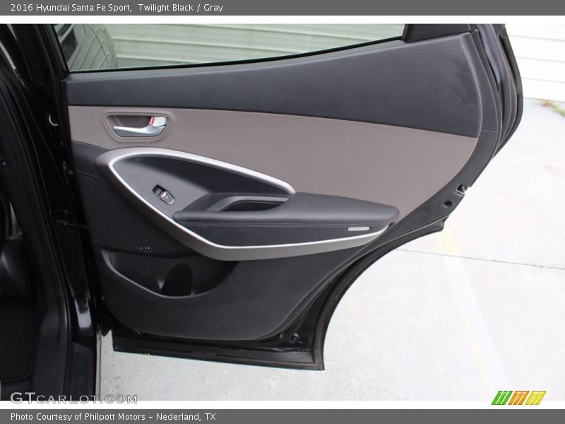 Twilight Black / Gray 2016 Hyundai Santa Fe Sport