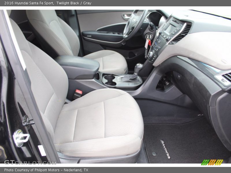 Twilight Black / Gray 2016 Hyundai Santa Fe Sport