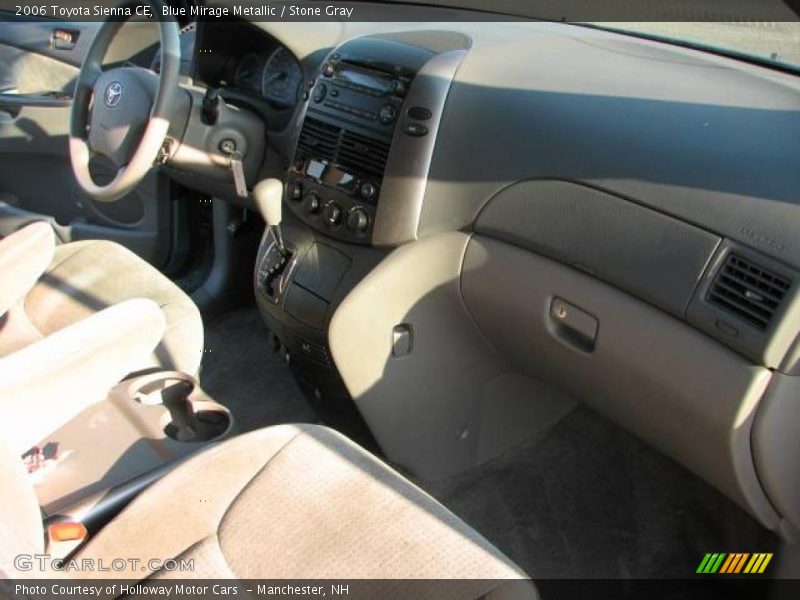 Blue Mirage Metallic / Stone Gray 2006 Toyota Sienna CE
